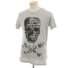 【中古】ディーゼル DIESEL コットン クルーネック 半袖Ｔシャツ グレー【サイズS】【メンズ】