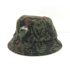 【中古品】STUSSY ステューシー PSYCHEDELIC DEEP BUCKET HAT サイケデリック ディープ バケットハット 帽子 【185-260131-na-11-tag】