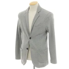 【中古】イレブンティ eleventy コットン ニットジャケット グレー【サイズXS】【メンズ】