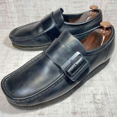 ユナイテッドアローズ別注 クラークスオリジナルズ ワラビーモンク 黒