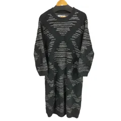 ジョエル ロブション ジェラートピケ Joel Robuchon & gelato pique 総柄 L/S ワンピース レディース ONE SIZE 