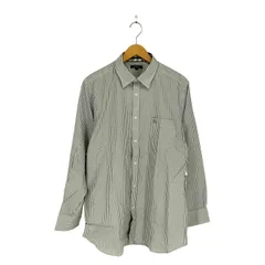 バーバリーロンドン BURBERRY LONDON ホース刺繍 ストライプ柄シャツ メンズ  LL