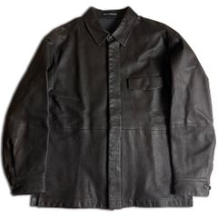 希少】ISSEY MIYAKE アーカイブ シワ加工 レザージャケット - メルカリ