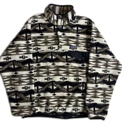 Patagonia ネイティブ柄 スナップT 総柄 フリース パタゴニア 2000000022741
