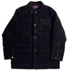 【極美品】POLO RALPH LAUREN コーデュロイ ハンティングジャケット ダークブラウン ポロラルフローレン 2000000022642