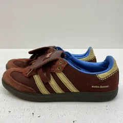 【加古川店】 中古 adidas | アディダス スニーカー Wales Bonner × adidas Samba Nylon Low IE0579 ブラウン 26cm 【126】