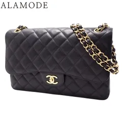 CHANEL(シャネル) マトラッセ ココマーク Wフラップチェーンショルダーバッグ ショルダーバッグ 肩掛け 斜め掛け デカマトラッセ30 ダブルフラップ キャビアスキン ブラック黒 ゴールド金具 レディース 40803003139【中古】【アラモード】