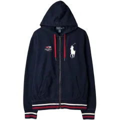 古着 ラルフローレン Ralph Lauren POLO by Ralph Lauren ビッグポニー スウェットフルジップパーカー メンズL相当/eaa611491