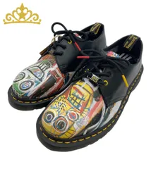 Dr.Martens × JEAN-MICHEL BASQUET アート 3ホールシューズ メンズ ドクターマーチン