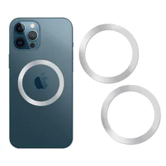 磁気増強 メタル マグセーフ シール ユニバーサルリング ワイヤレス充電対応キット iPhone GUSTEK 15/14/13/12/11/X/XR/Pro/Pro Max アルミニウム合金の耐食性 軽くて 薄いデザインDIY リング 2個入