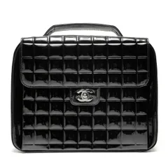 CHANEL シャネル ハンドバッグ 7番台 チョコバー パテントレザー 2002-2003　【中古】