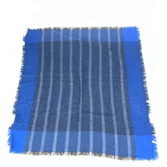 Christian Dior クリスチャンディオール 大判ストール/ひざ掛け  鐘紡製造 ヴィンテージ品   ネイビー レディース / 240001185988