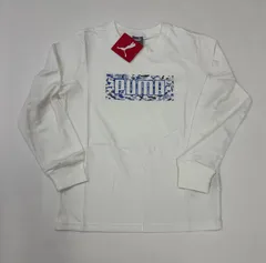 プーマジュニア長袖Tシャツ160白新品
