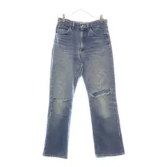 LEE (リー) 80S VINTAGE 202-0347 ブーツカット ジップフライ フレアデニムパンツ インディゴ