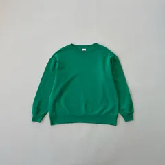 【極太シルエット】Hanes スウェット ケリーグリーン L オーバーサイズ メキシコ製 90s 00s　ボックスシルエット