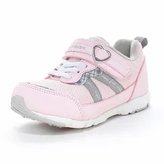 ★ムーンスター★SUPERSTAR(スーパースター) ガールズ LV1254スニーカー ピンク18.5センチ