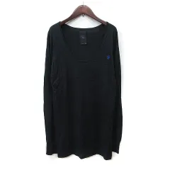 ジースターロウ G-Star RAW カットソー 長袖 M 黒 ブラック /YI