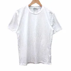 ザラ ZARA Tシャツ カットソー クルーネック 半袖 L 白 ホワイト /YK