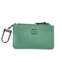 グッチ GUCCI GGマーモント コインケース 701070 グリーン レザー レディース コインケース