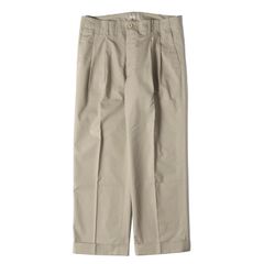 Comoli コモリ コットンツイル オーバーパンツ Khaki 1 - メルカリ