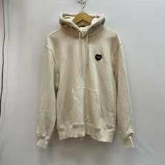 カーハート ダブリューアイピー ハートロゴ プルオーバー スウェット パーカー クリーム メンズ S ISItems【USED】【古着】【中古】50152158