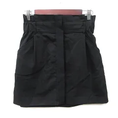 ザラ トラファルック ZARA Trafaluc 台形スカート ミニ 黒 ブラック /YI