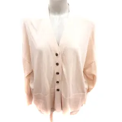 アダムエロペ Adam et Rope' カーディガン ニット 長袖 F オレンジベージュ /RT