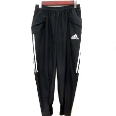 アディダス adidas ジョガーパンツ S 黒 ブラック /RT