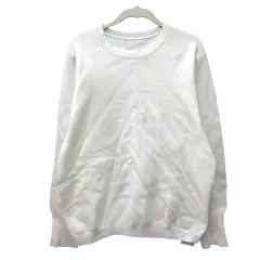 ユアーズ ur's ニット セーター 長袖 L 白 ホワイト /MN