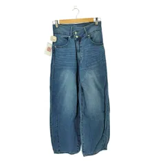 クラシカルエルフ CLASSICAL ELF アシメウエスト カーブデニムパンツ レディース JPN：M 