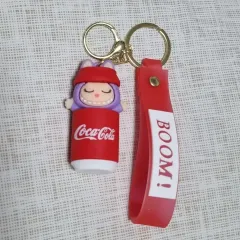 コカコーラ ラブブ キーホルダー