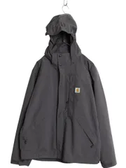 【お得なクーポン配布中!】 US企画 カーハート ショアライン ジャケット メンズ L / ナイロン マウンテンパーカー フード付き フルジップ ワーク 廃盤 防水 ブルゾン 