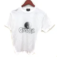 ビームス BEAMS カットソー Uネック 半袖 S 白 ホワイト /RT