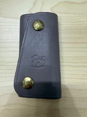【人気色】イルビゾンテ キーケース 4連 グレー トルトラ IL BISONTE