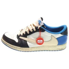 NIKE (ナイキ) ×TRAVIS SCOTT FRAGMENT DESIGN AIR JORDAN 1 LOW OG SP DM7866-140 トラヴィススコット フラグメント エアジョーダン1 ローカットスニーカー US11/29.0cm