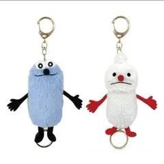 ノンノン リール付きマスコット キーホルダー パペットスンスン SUNSUN ぬいぐるみ キーホルダー マスコット ノンノン