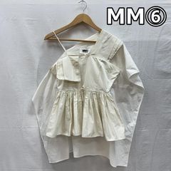 MM6メゾンマルジェラ アシンメトリー ブラウス ブラック36 - メルカリ