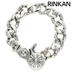 クロムハーツ  FNCY CHN LNK/ファンシーリンククリップ シルバーブレスレット メンズ 13LINK