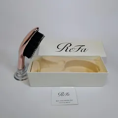 ReFa リファ エールブラシ RS-CD-05A ローズゴールド 箱付き ヘアブラシ 美容ブラシ 未使用に近い くし コーム ヘアケア