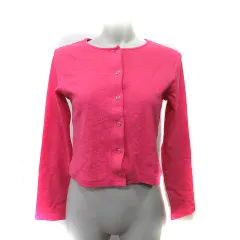 アルシーヴ archives カーディガン カットソー 長袖 ピンク /YI