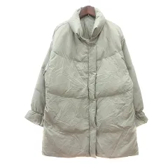 ジャイロ JAYRO ダウンコート ロング M 緑 カーキ /MNのサムネイル