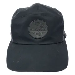 HERMES エルメス ネヴァダ セルジュ レザーパッチキャンプキャップ  ブラック 60のサムネイル