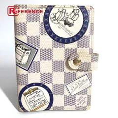 LOUIS VUITTON ルイヴィトン 手帳カバー アジェンダPM アジェンダ PM  R20969 ダミエアズールキャンバス ホワイト