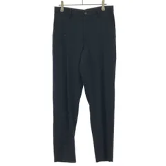 Yohji Yamamoto collections ヨウジヤマモトコレクションズ 22AW フランネルノーマルレングススリムパンツ FE-P61-104 ブラック 2のサムネイル