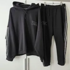 アディダス フード ジョガー トレーナー セットアップ L/S