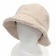 ニコアンド Niko and.. 帽子 バケットハット ボア F アイボリー 白 ホワイト /YK