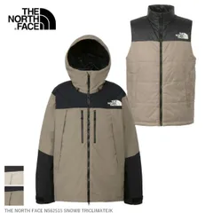 ザ・ノース・フェイス スノージャケット スノーバードトリクライメイトジャケット ユニセックス THE NORTH FACE NS62515 SNOWBIRD TRICLIMATE JACKET 3WAY スキー スノーボード ウエア アウター インナー ベスト
