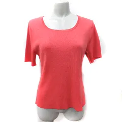 23区 オンワード樫山 カットソー 半袖 44 XXL 赤 レッド /YI