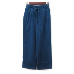 クラシカルエルフ CLASSICAL ELF ワイドパンツ ハイウエスト M 紺 ネイビー /YI