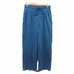 クラシカルエルフ CLASSICAL ELF ワイドパンツ イージー L 青 ブルー /YK